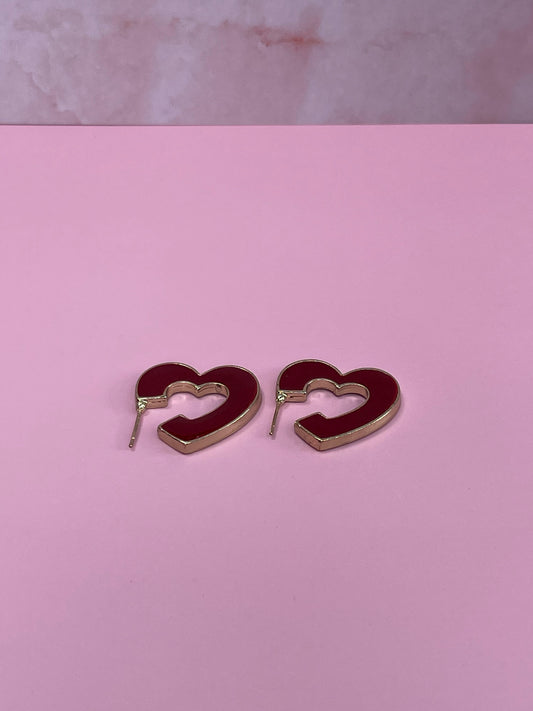 Aretes Heart